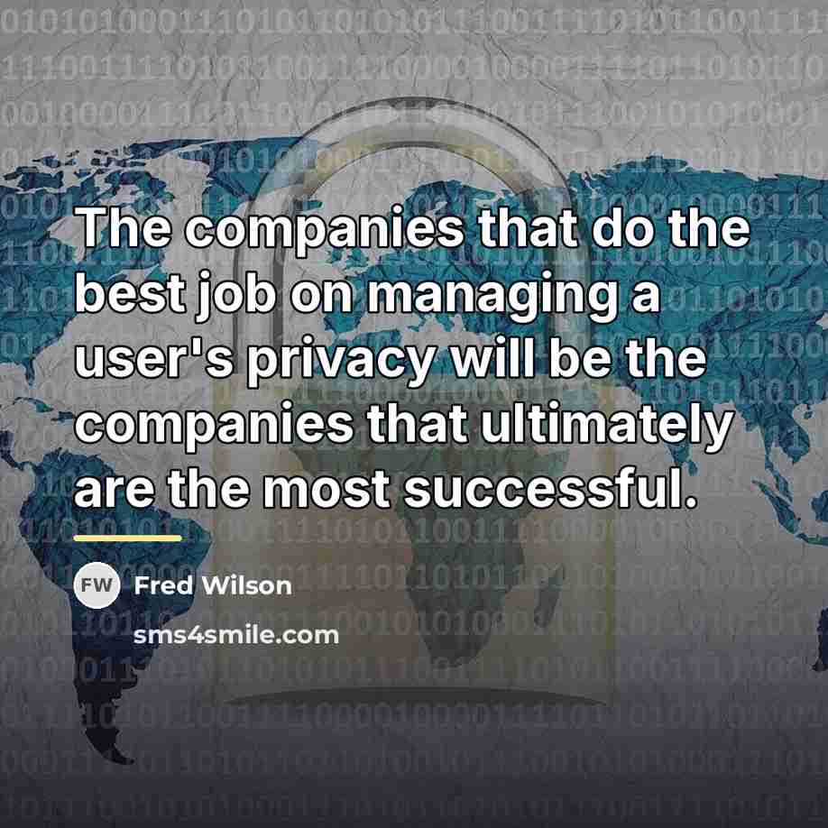 “The companies that do the best job on managing a…” quote by Fred Wilson