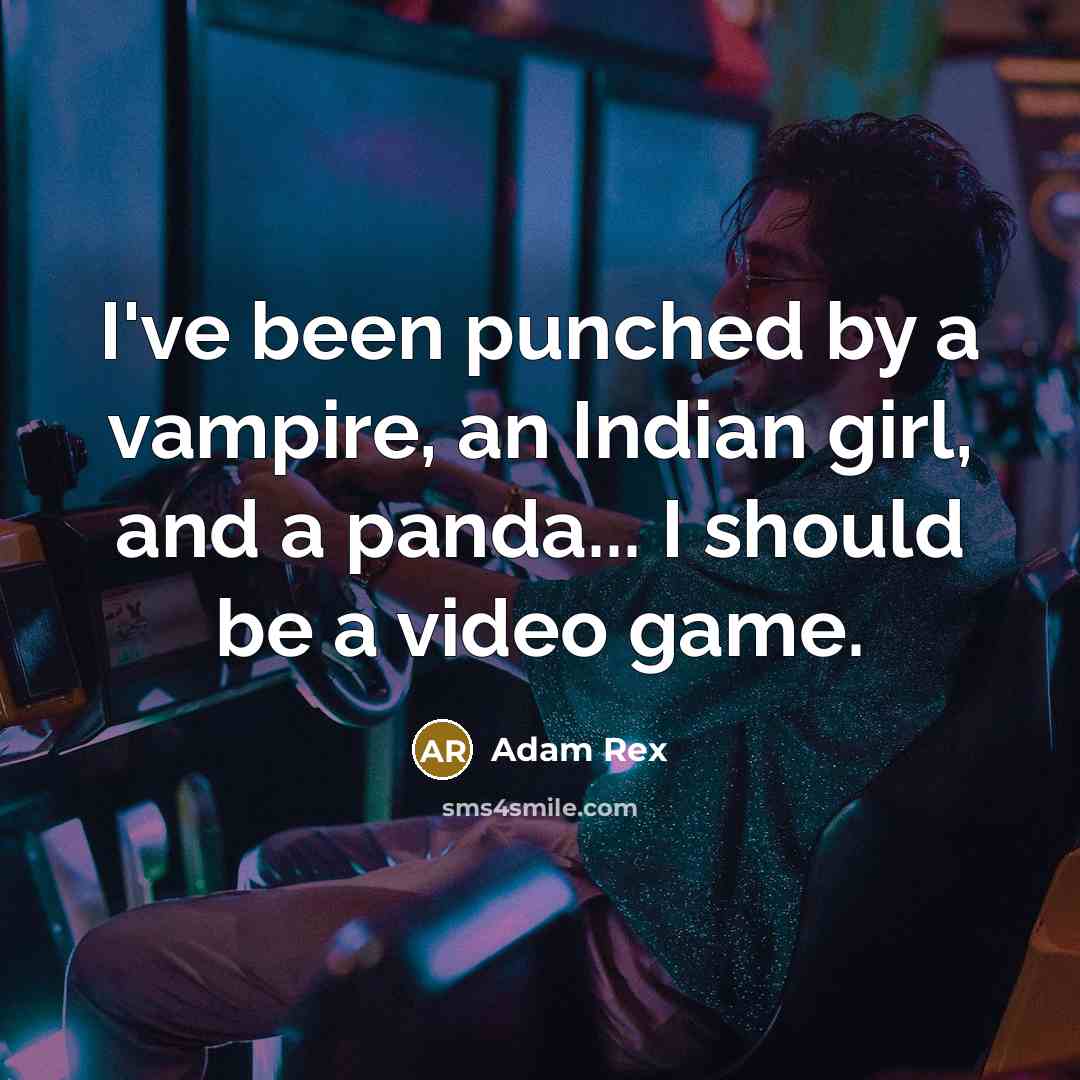 “I've been punched by a vampire, an Indian girl, and…” quote by Adam Rex