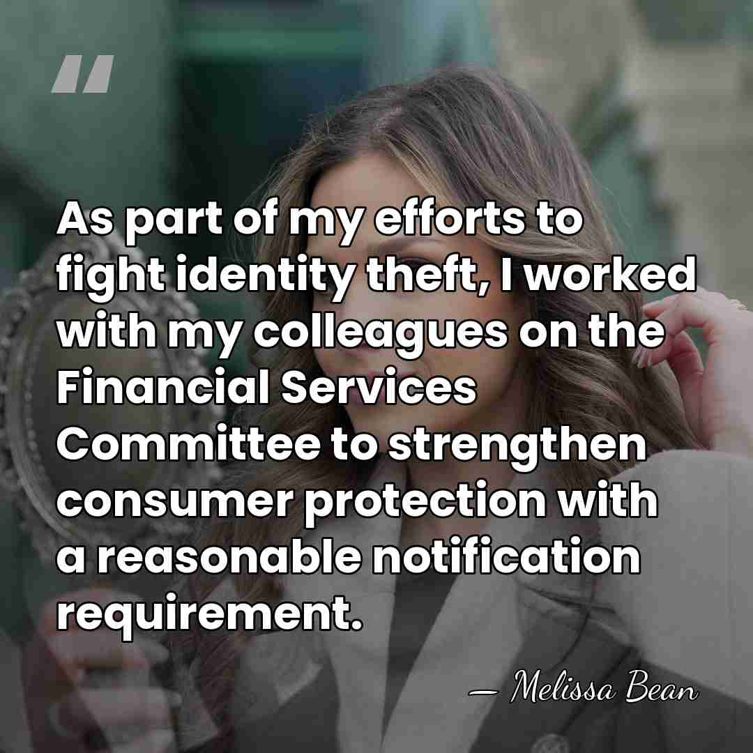 As part of my efforts to fight identity theft, I worked with&hellip; - Melissa Bean