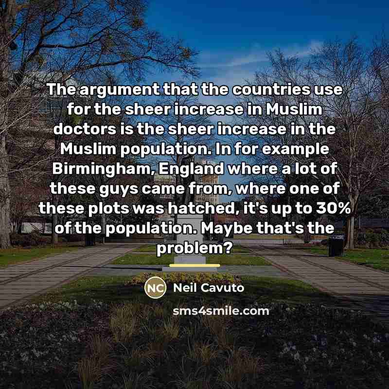 “The argument that the countries use for the sheer increase…” quote by Neil Cavuto