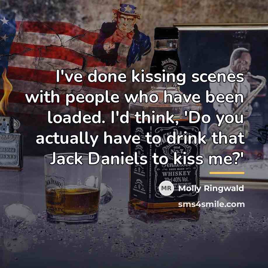 “I've done kissing scenes with people who have been loaded.…” quote by Molly Ringwald