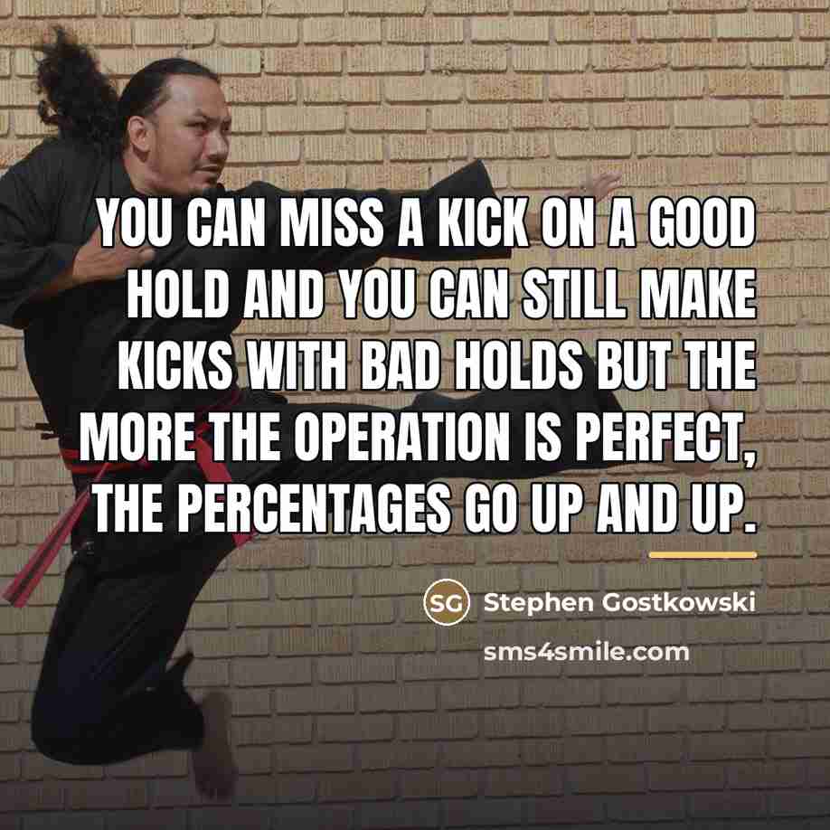 “You can miss a kick on a good hold and…” quote by Stephen Gostkowski