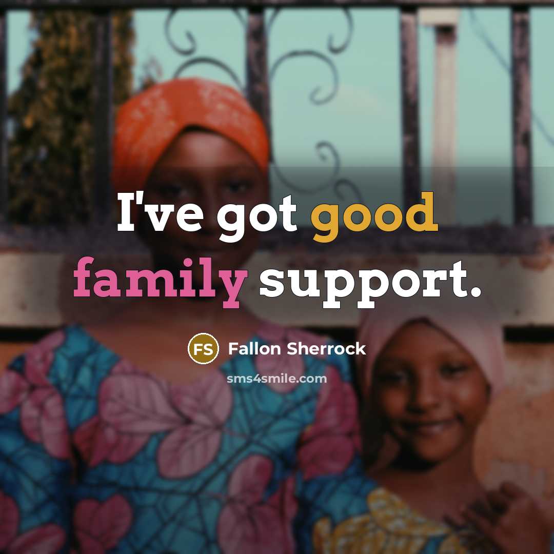 “I've got good family support.…” quote by Fallon Sherrock