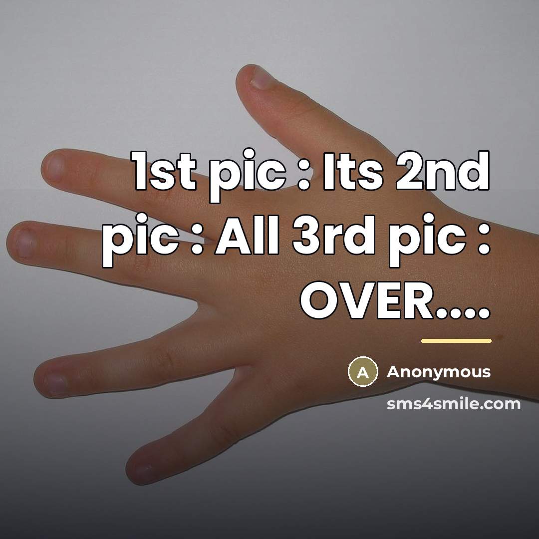 “1st pic : Its 2nd pic : All 3rd pic…” quote by Anonymous
