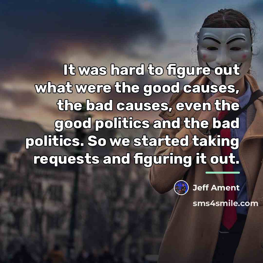 “It was hard to figure out what were the good…” quote by Jeff Ament