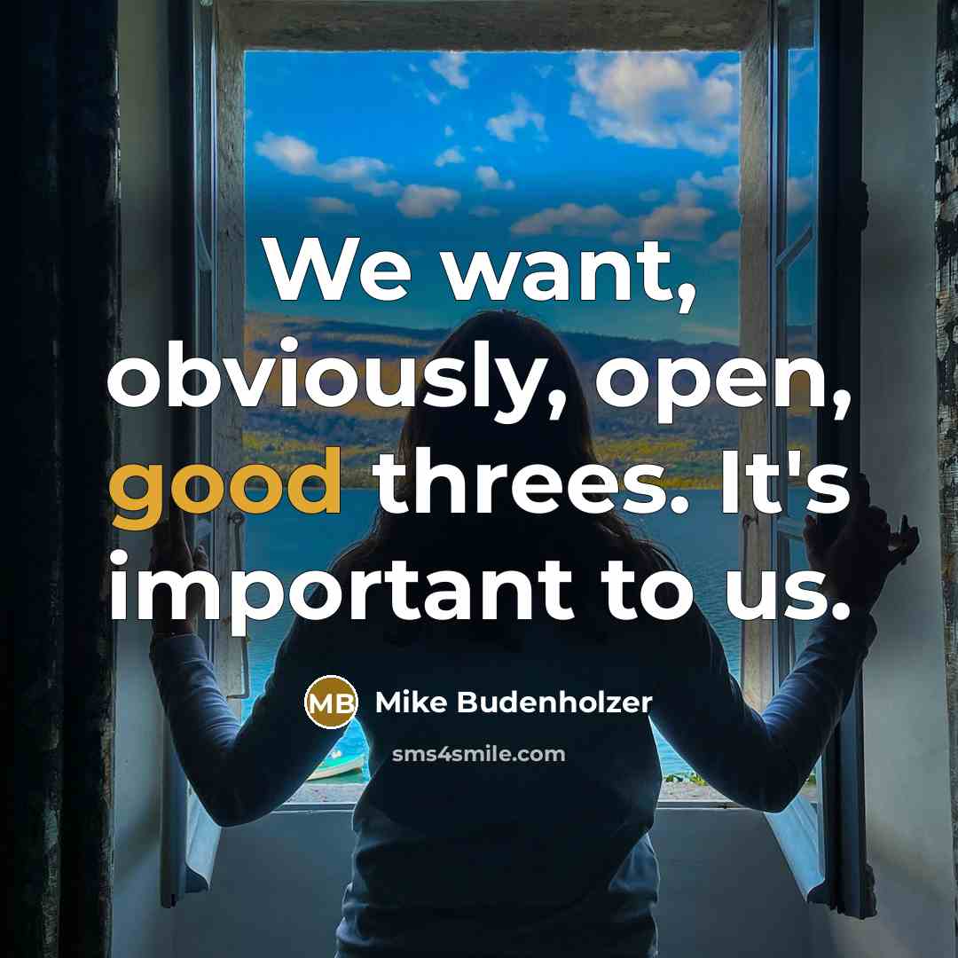 “We want, obviously, open, good threes. It's important to us.” quote by Mike Budenholzer