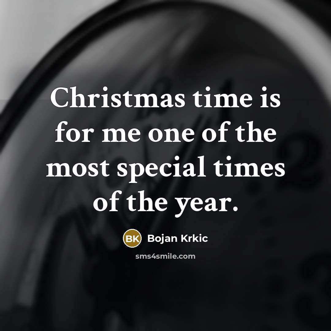 “Christmas time is for me one of the most special…” quote by Bojan Krkic