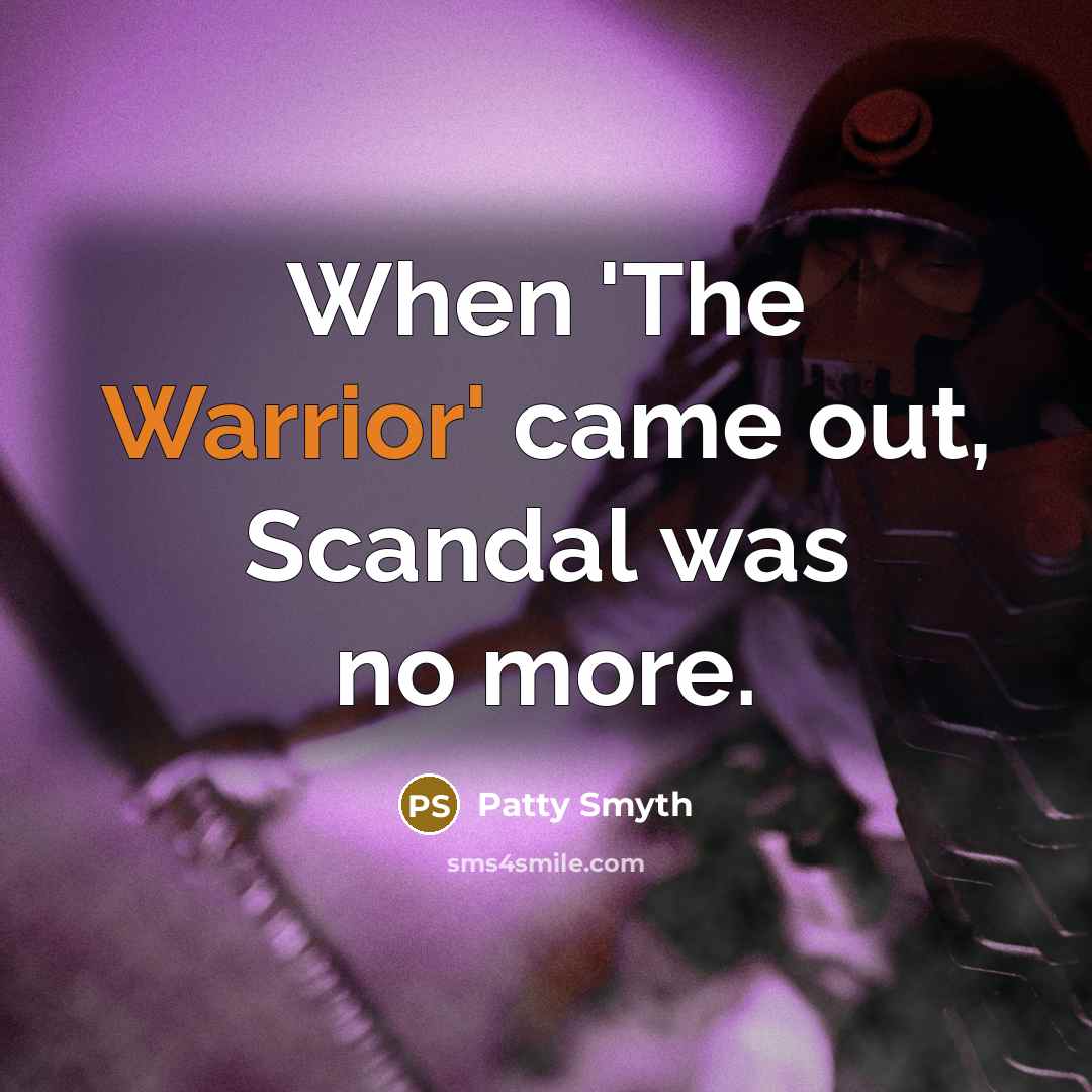 “When 'The Warrior' came out, Scandal was no more.…” quote by Patty Smyth