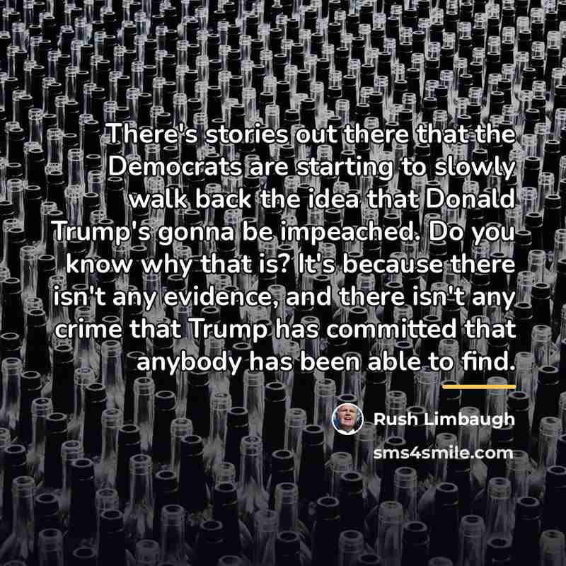 “There's stories out there that the Democrats are starting to…” quote by Rush Limbaugh