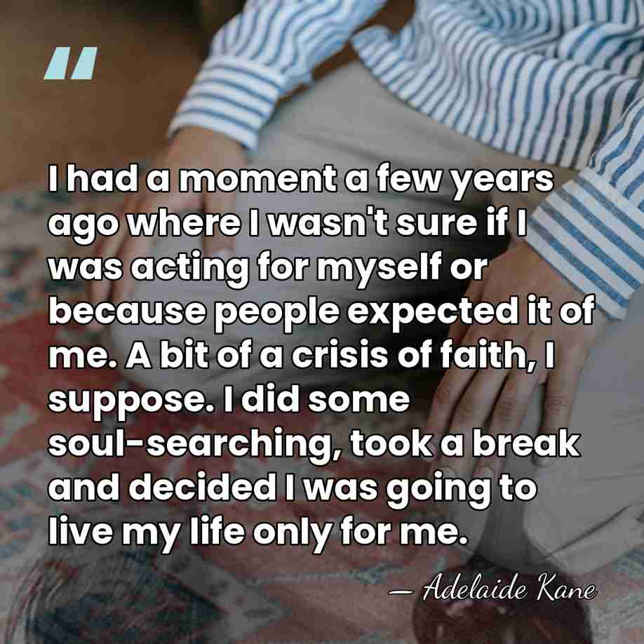 I had a moment a few years ago where I wasn't sure&hellip; - Adelaide Kane