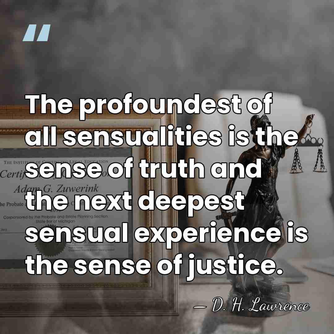 The profoundest of all sensualities is the sense of truth and the&hellip; - D. H. Lawrence