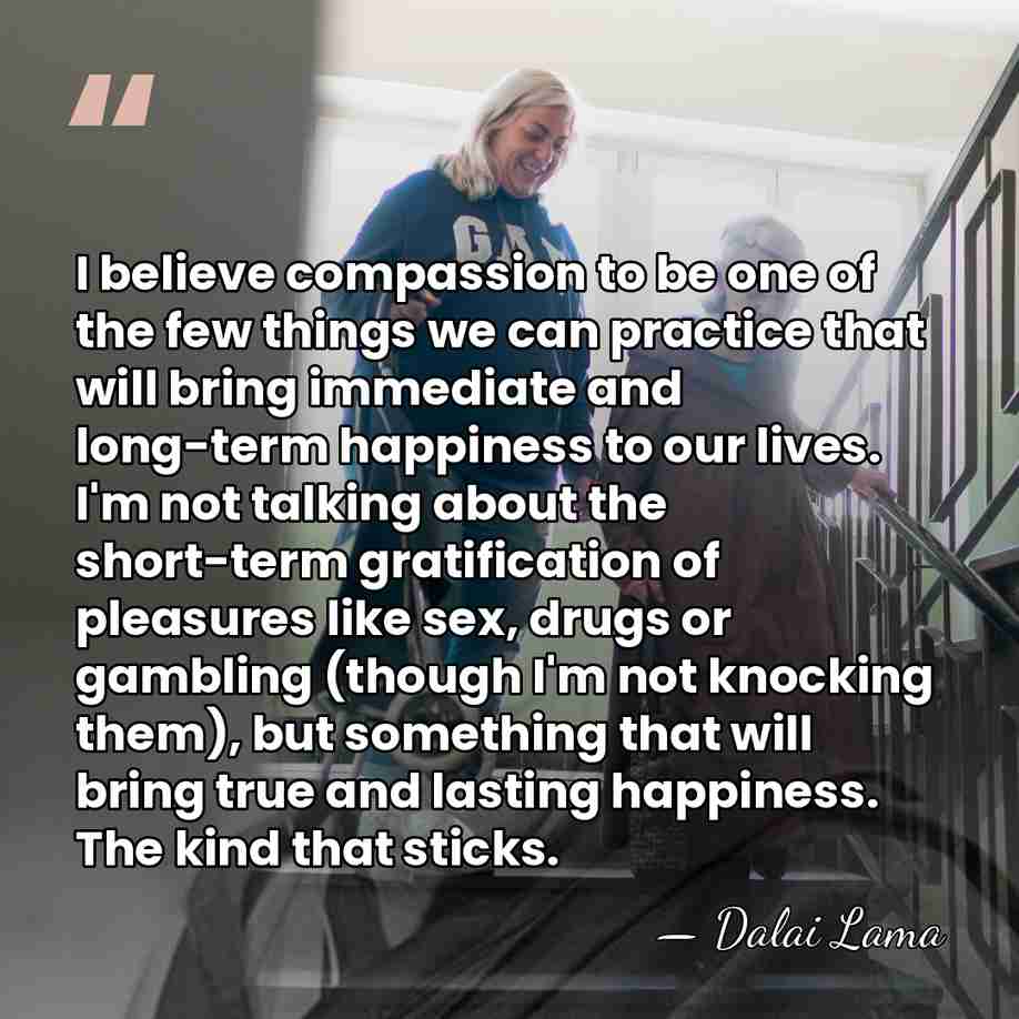I believe compassion to be one of the few things we can&hellip; - Dalai Lama