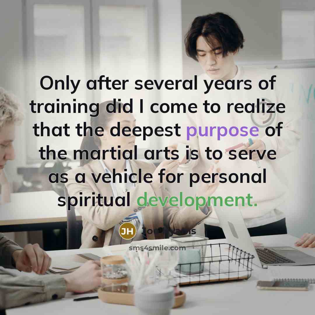 “Only after several years of training did I come to…” quote by Joe Hyams