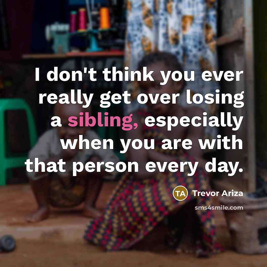 “I don't think you ever really get over losing a…” quote by Trevor Ariza