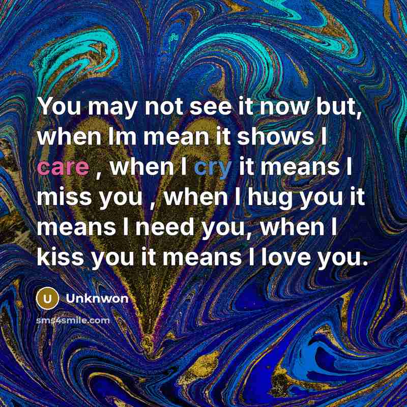 “You may not see it now but, when Im mean…” quote by Unknwon