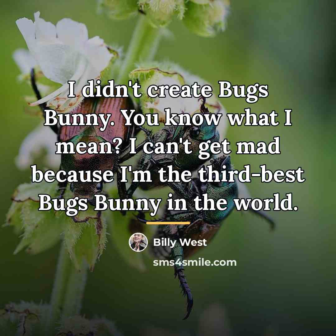 “I didn't create Bugs Bunny. You know what I mean?…” quote by Billy West