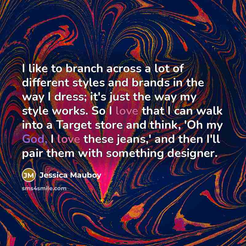 “I like to branch across a lot of different styles…” quote by Jessica Mauboy