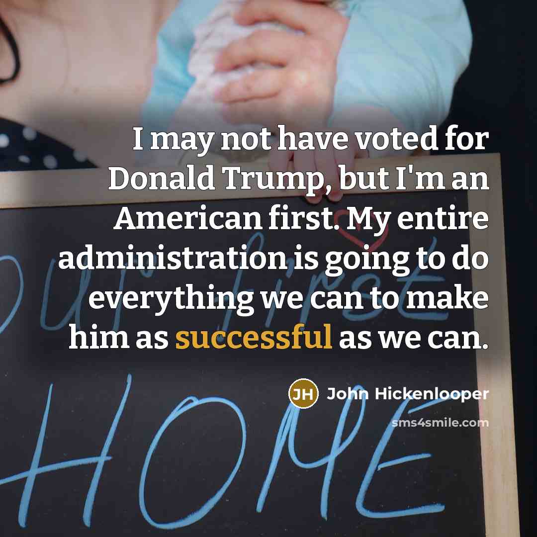 “I may not have voted for Donald Trump, but I'm…” quote by John Hickenlooper