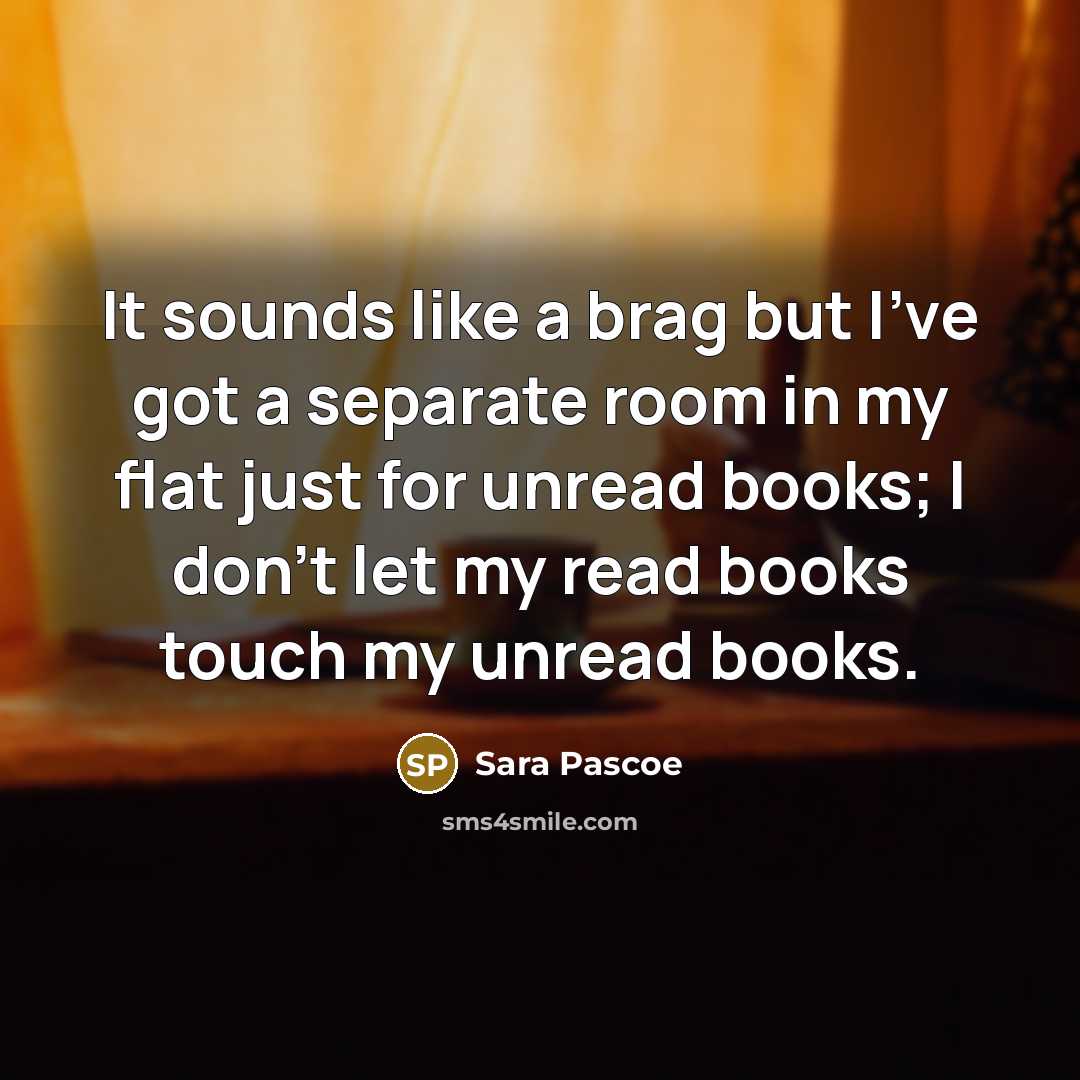 “It sounds like a brag but I've got a separate…” quote by Sara Pascoe