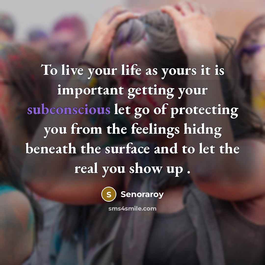 “To live your life as yours it is important getting…” quote by Senoraroy