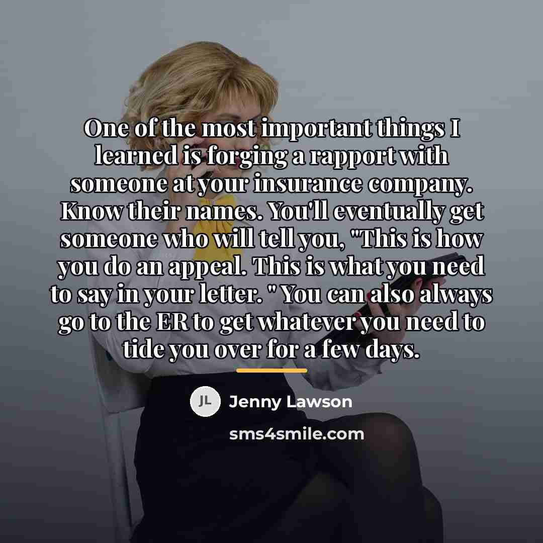 “One of the most important things I learned is forging…” quote by Jenny Lawson