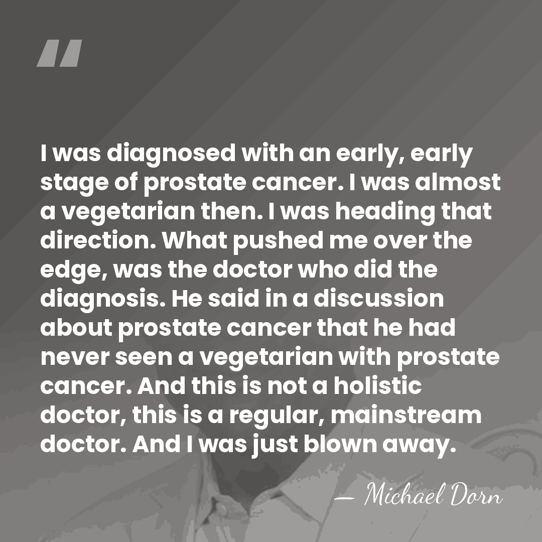 I was diagnosed with an early, early stage of prostate cancer. I&hellip; - Michael Dorn