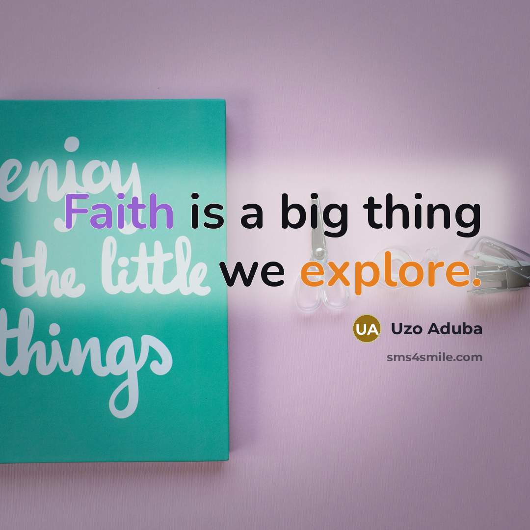 “Faith is a big thing we explore.” quote by Uzo Aduba
