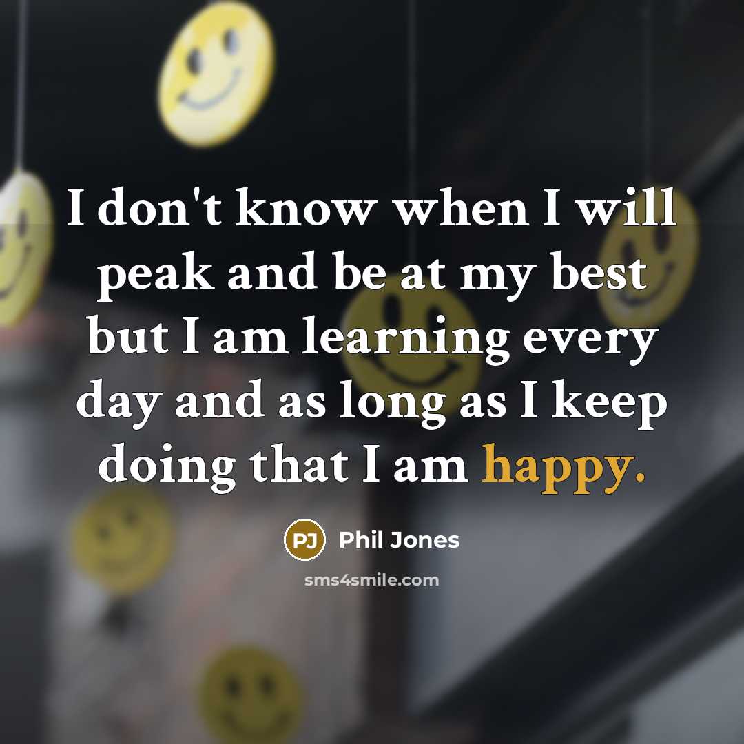 “I don't know when I will peak and be at…” quote by Phil Jones