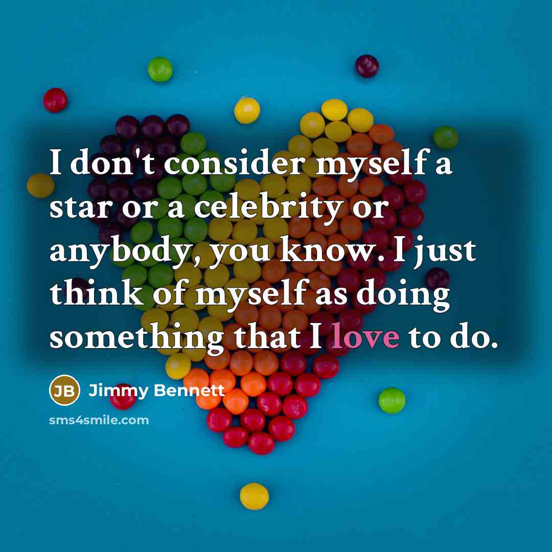 “I don't consider myself a star or a celebrity or…” quote by Jimmy Bennett