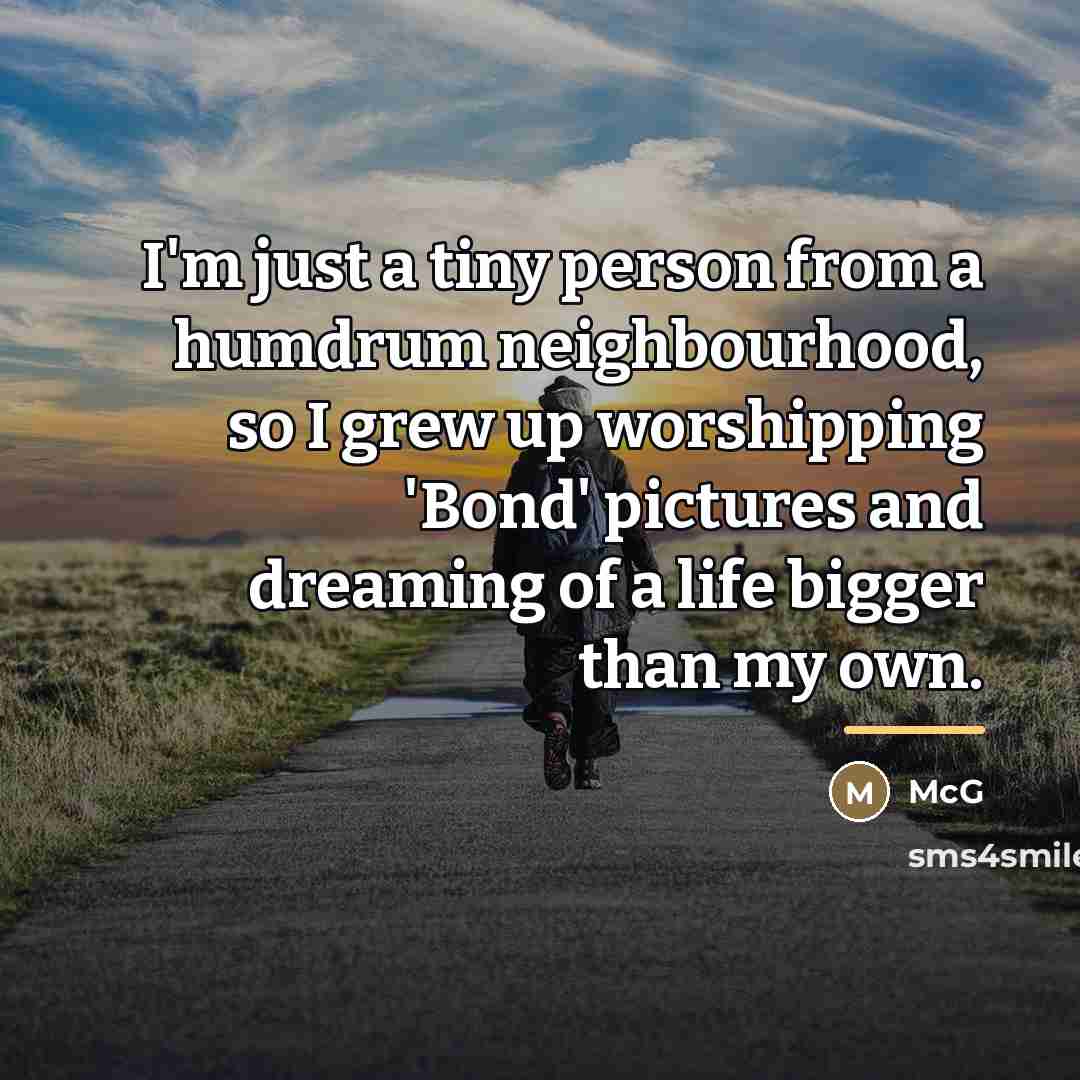 “I'm just a tiny person from a humdrum neighbourhood, so…” quote by McG