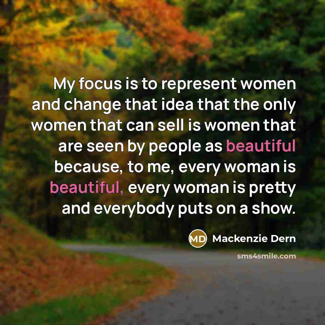 “My focus is to represent women and change that idea…” quote by Mackenzie Dern