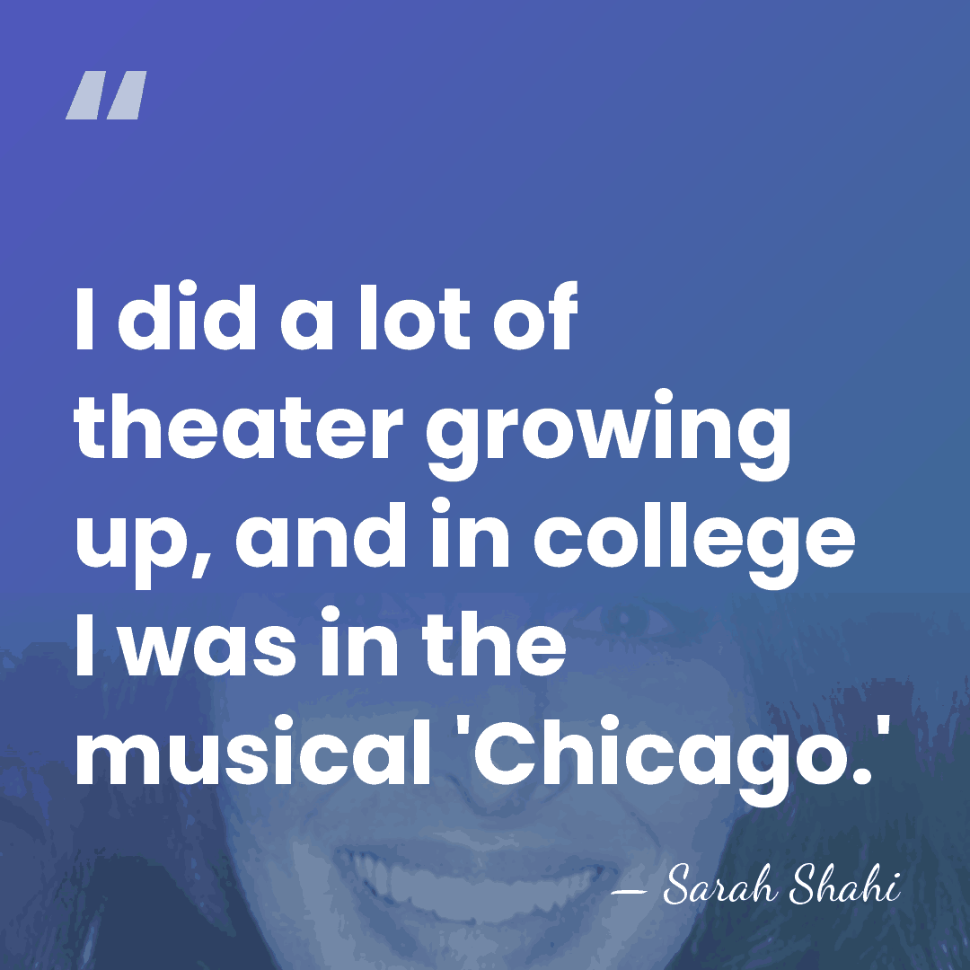 I did a lot of theater growing up, and in college I&hellip; - Sarah Shahi