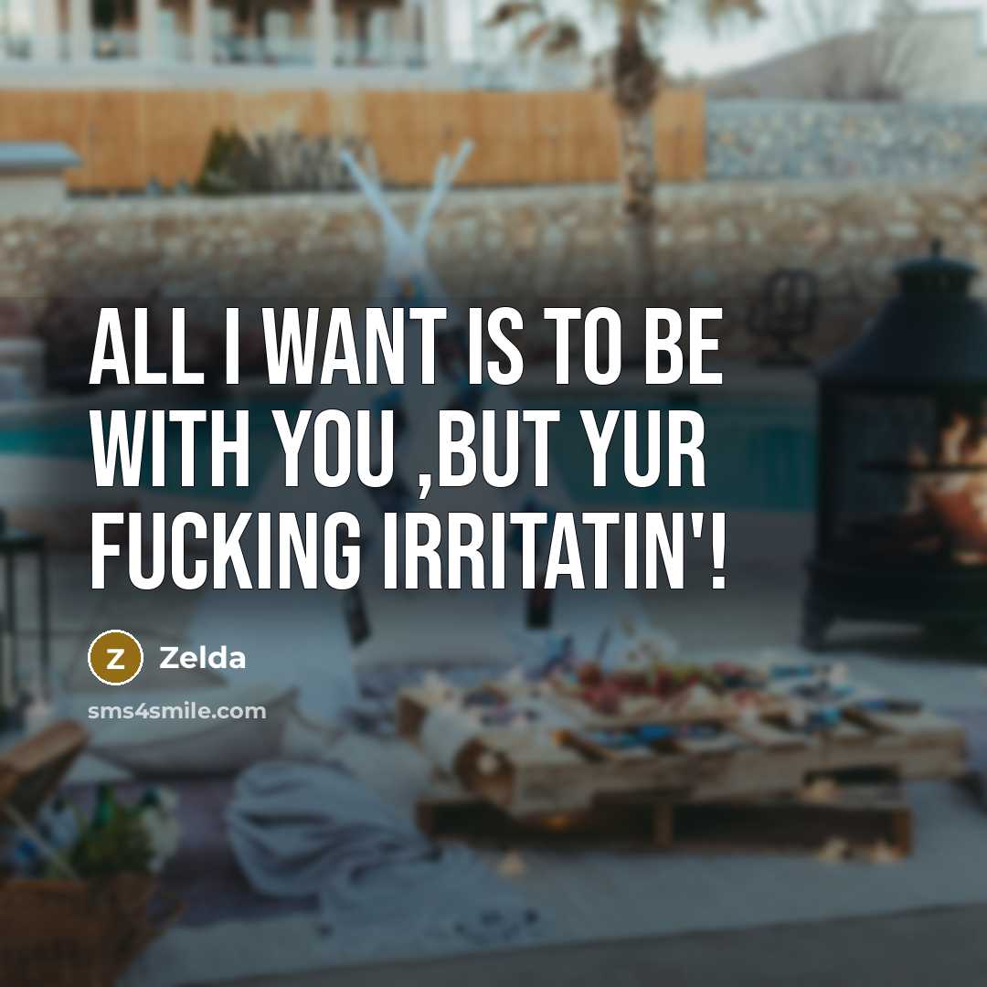 “All I want is to be with you ,but yur…” quote by Zelda