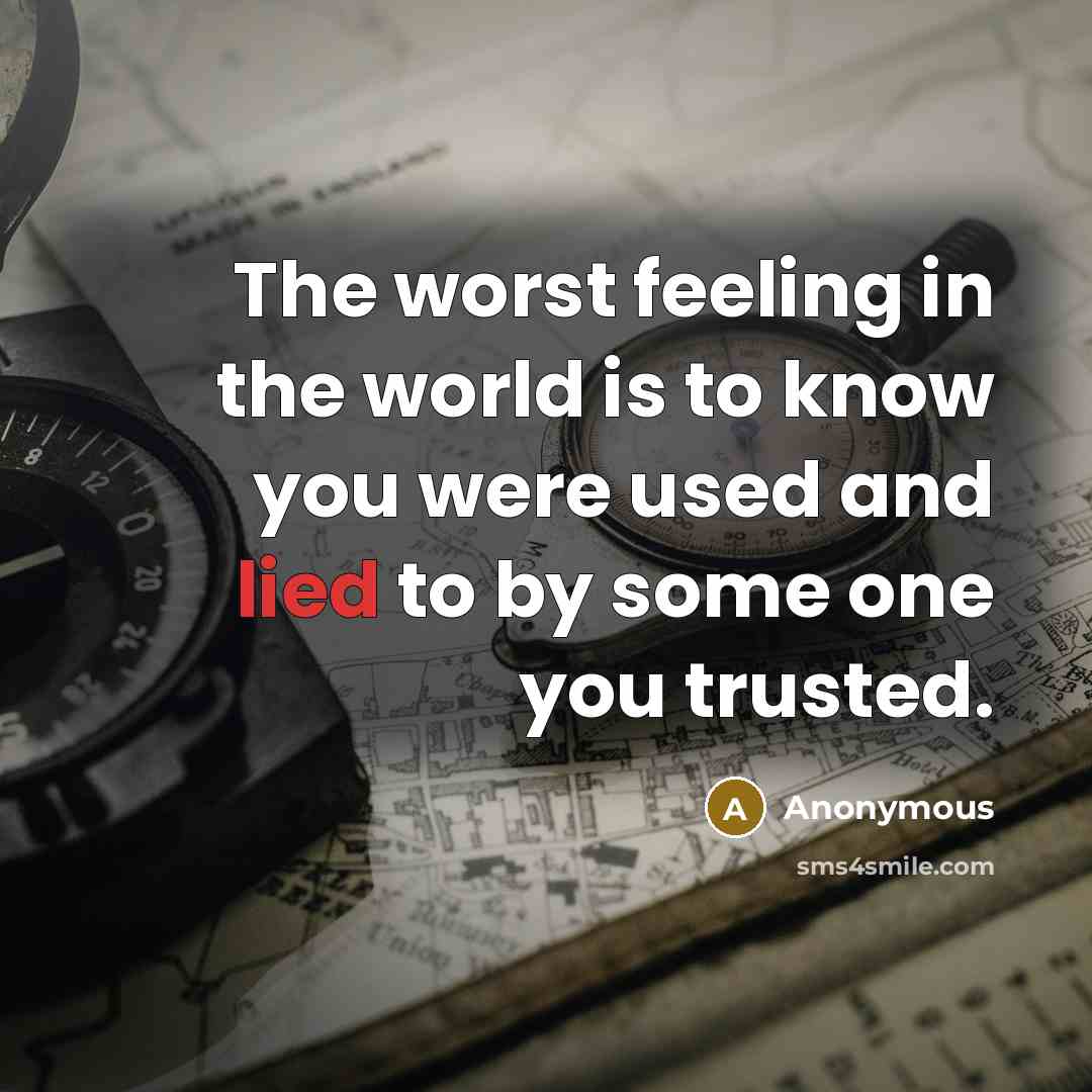 “The worst feeling in the world is to know you…” quote by Anonymous
