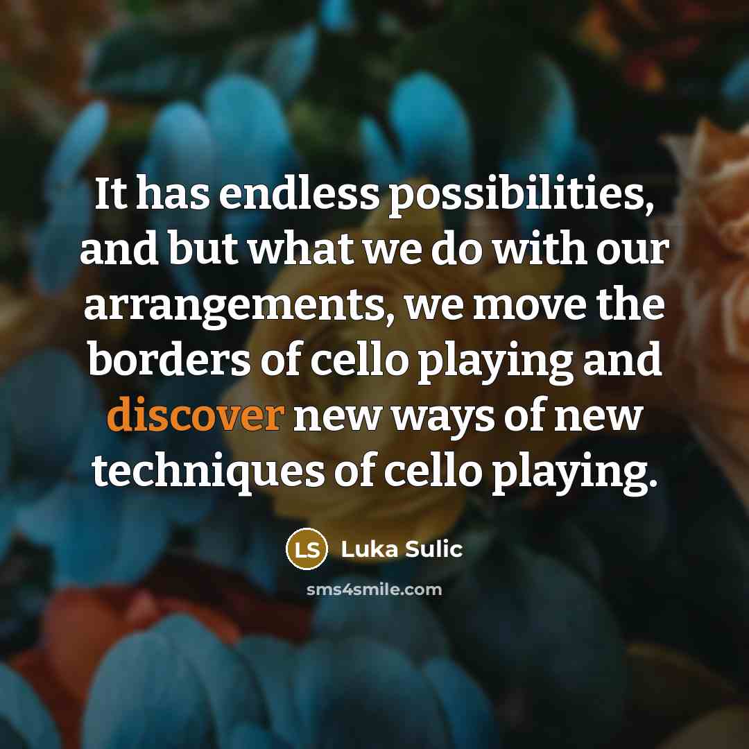 “It has endless possibilities, and but what we do with…” quote by Luka Sulic