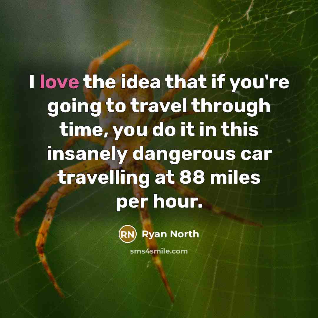 “I love the idea that if you're going to travel…” quote by Ryan North