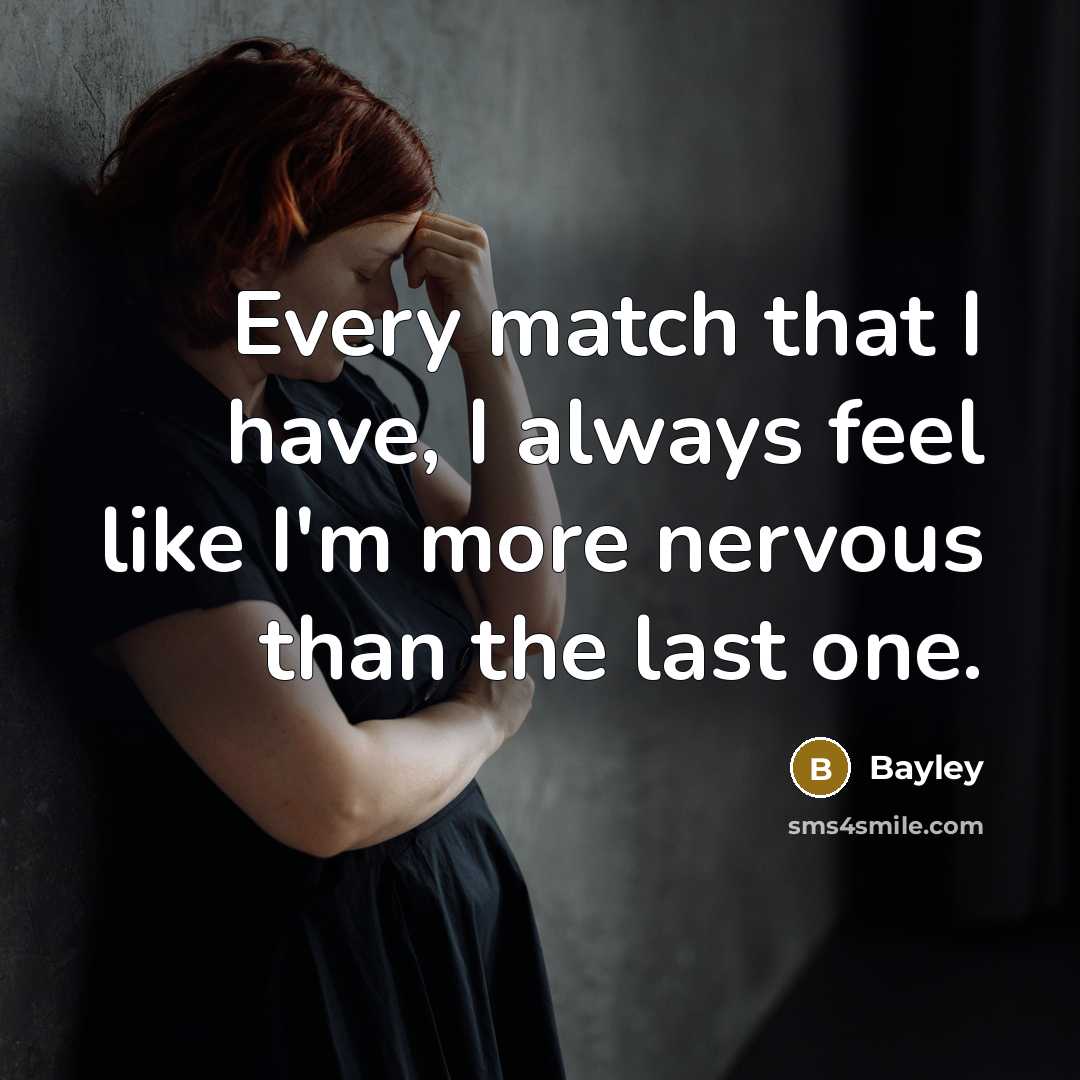 “Every match that I have, I always feel like I'm…” quote by Bayley
