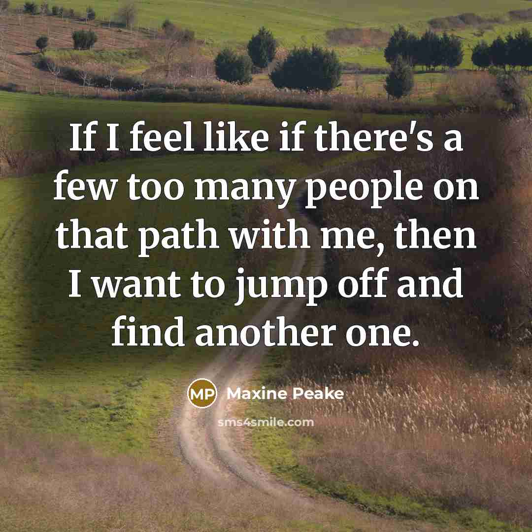 “If I feel like if there's a few too many…” quote by Maxine Peake