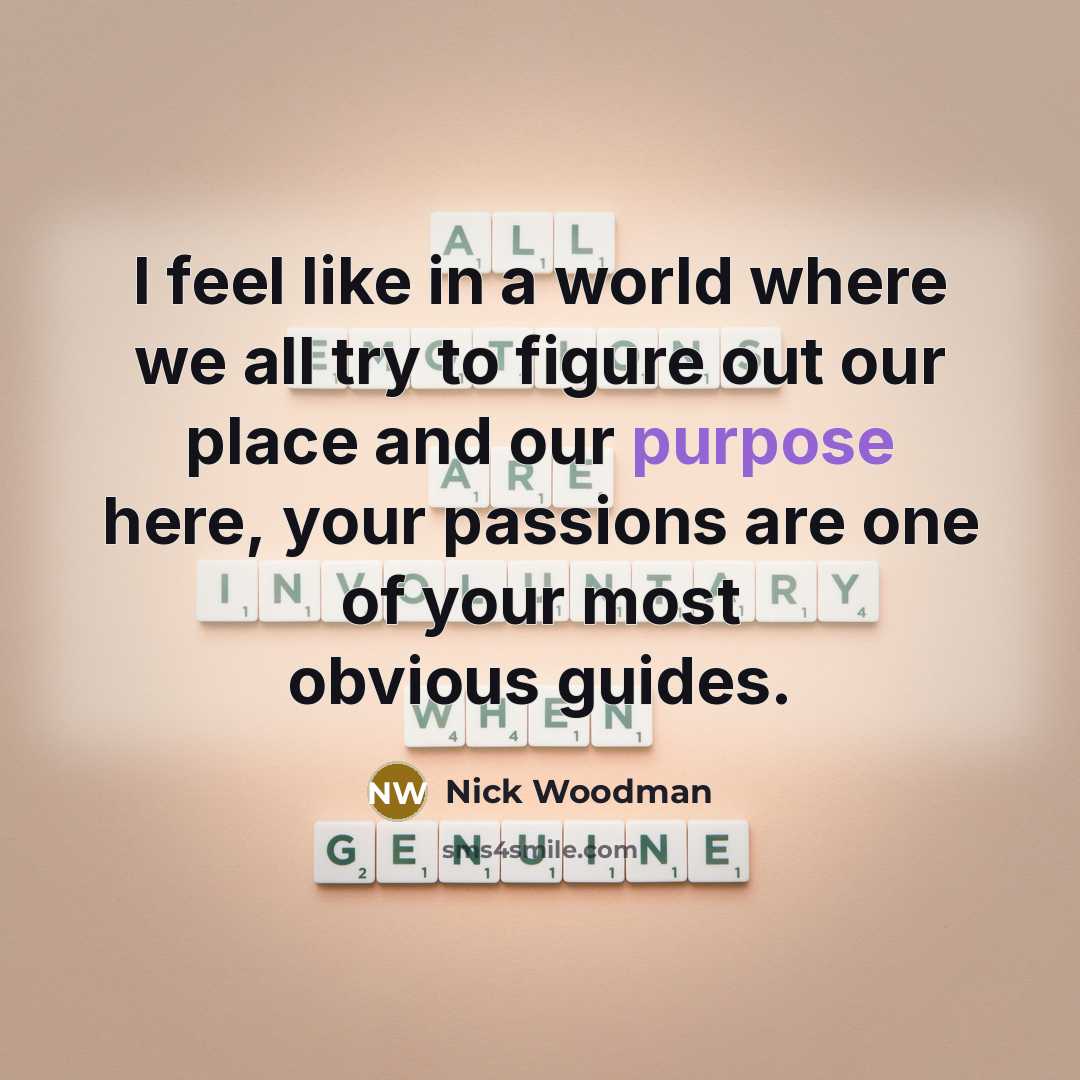 “I feel like in a world where we all try…” quote by Nick Woodman