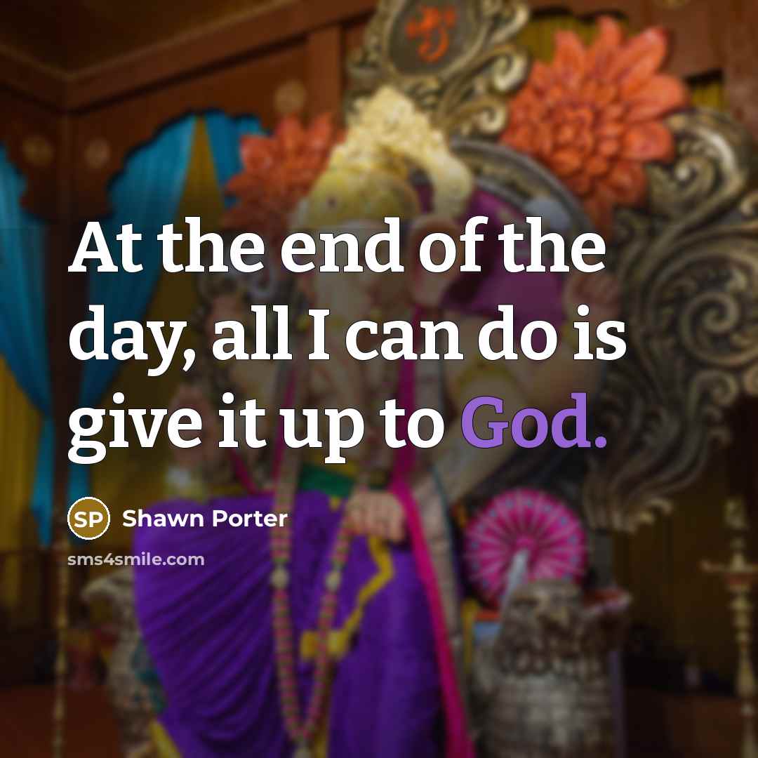 “At the end of the day, all I can do…” quote by Shawn Porter