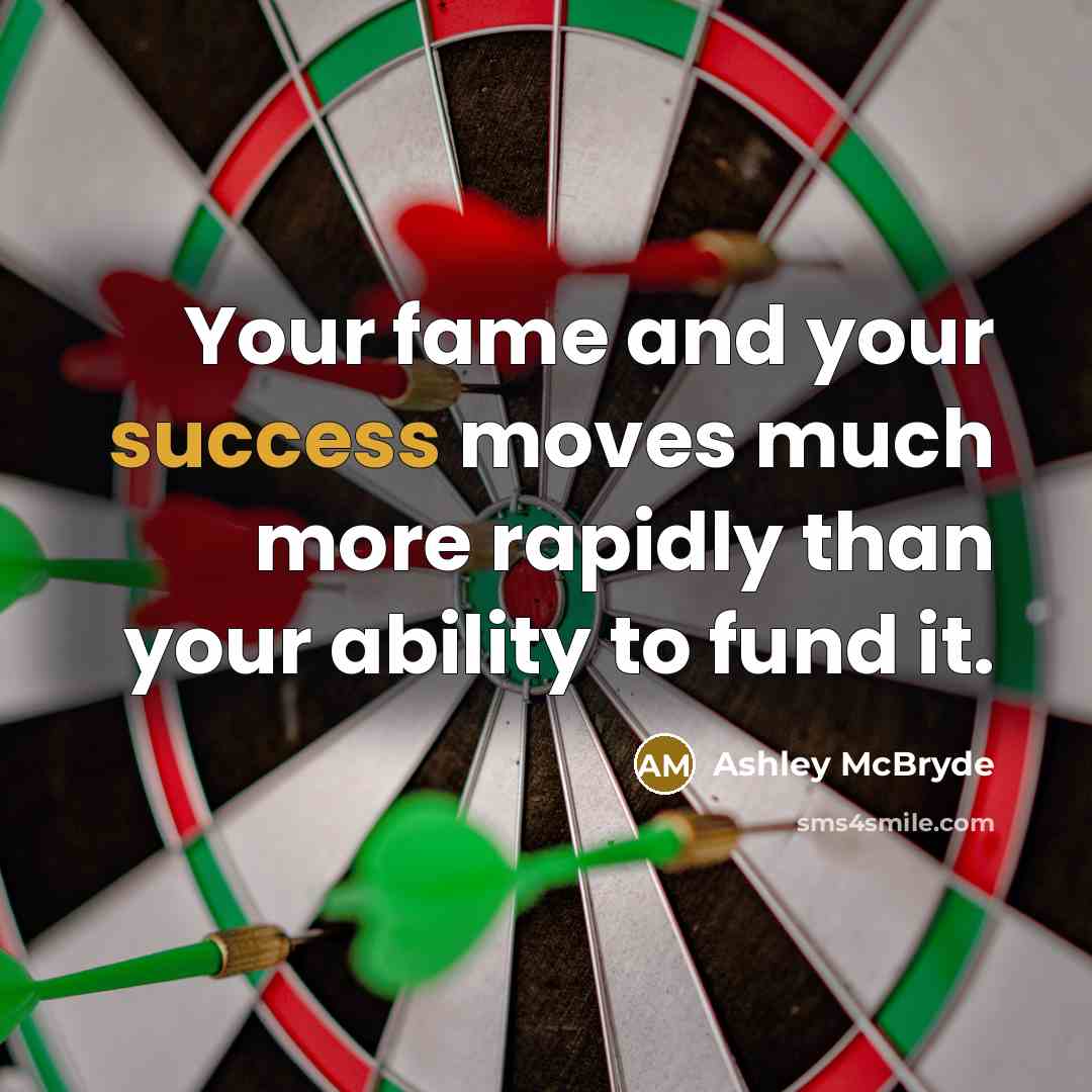 “Your fame and your success moves much more rapidly than…” quote by Ashley McBryde