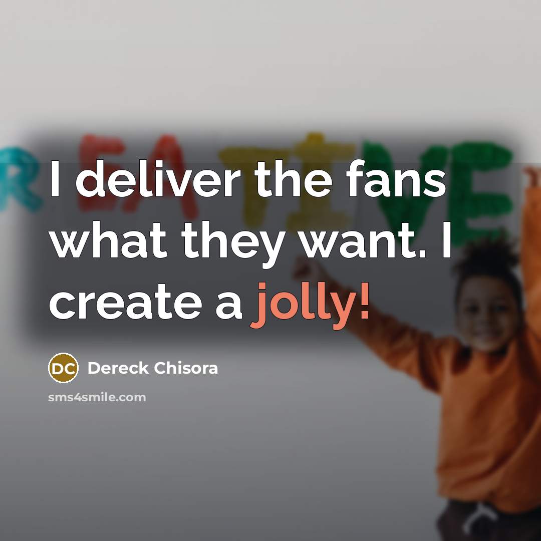 “I deliver the fans what they want. I create a…” quote by Dereck Chisora