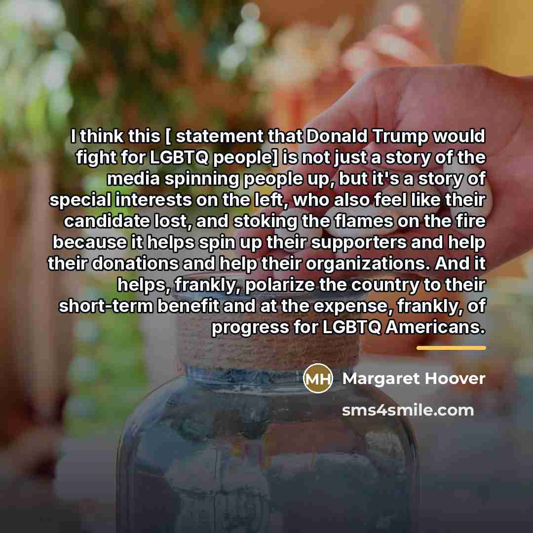 “I think this [ statement that Donald Trump would fight…” quote by Margaret Hoover