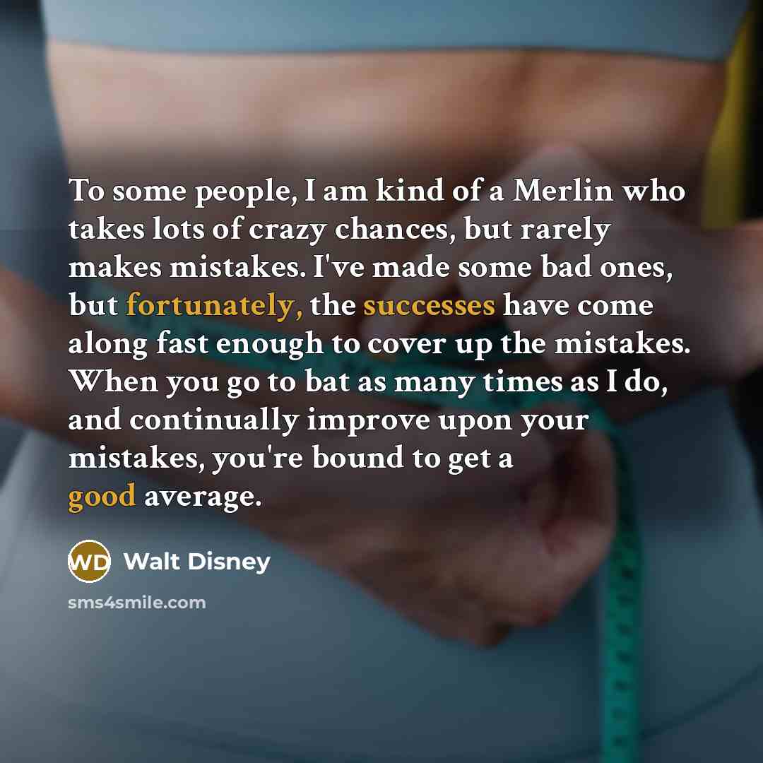 “To some people, I am kind of a Merlin who…” quote by Walt Disney
