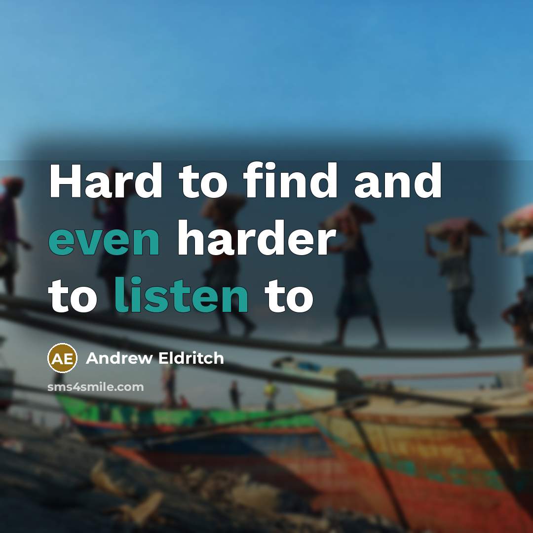 “Hard to find and even harder to listen to…” quote by Andrew Eldritch