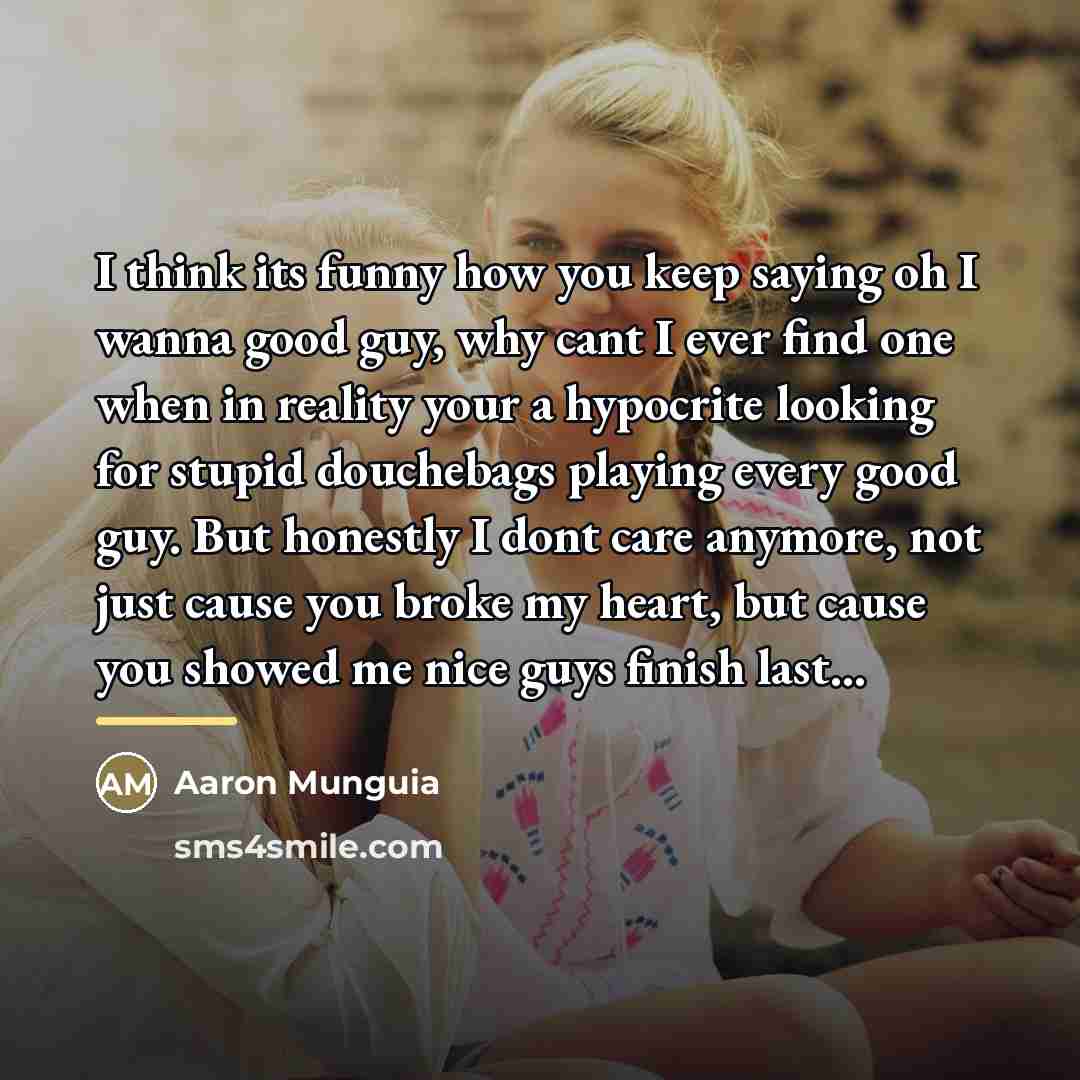 “I think its funny how you keep saying oh I…” quote by Aaron Munguia