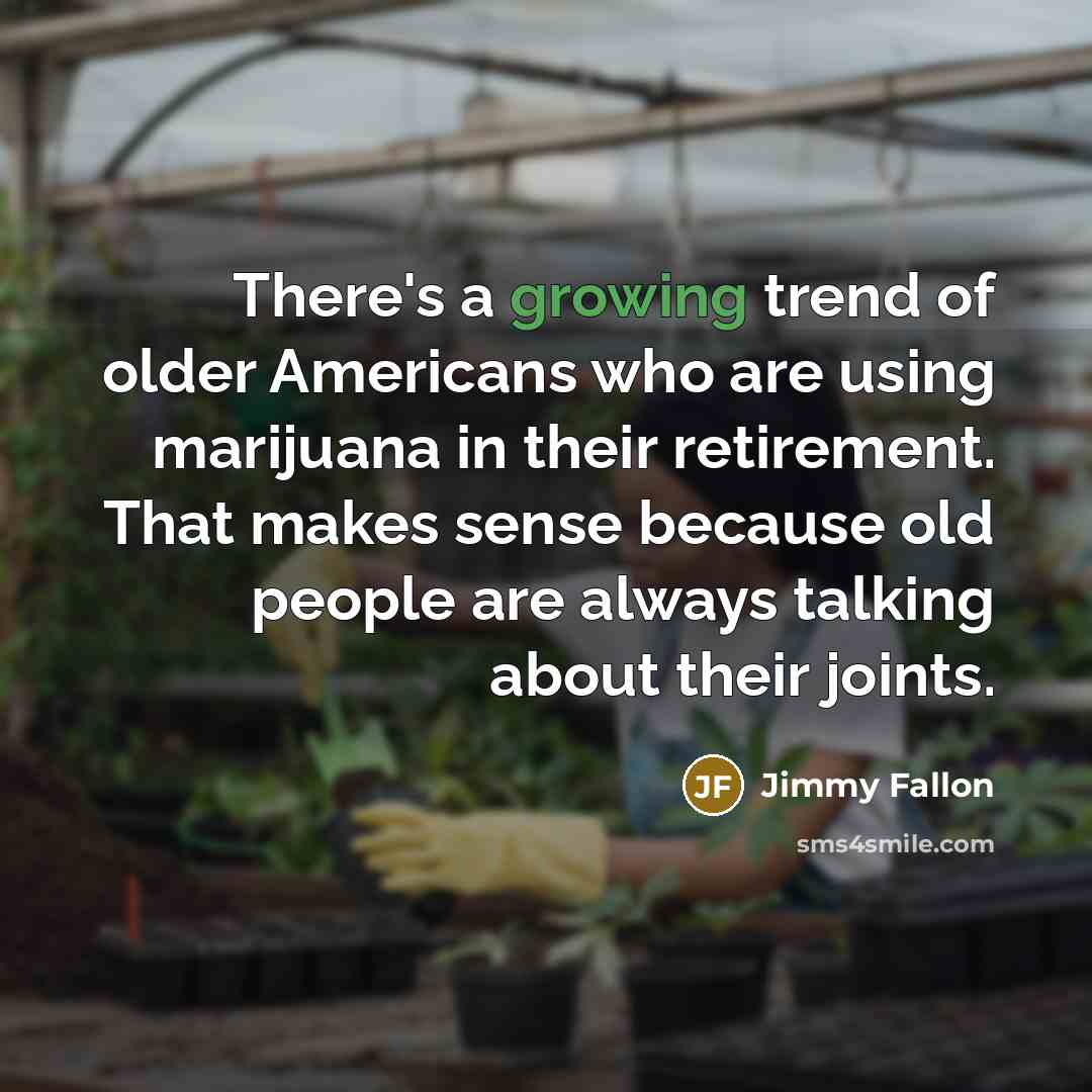 “There's a growing trend of older Americans who are using…” quote by Jimmy Fallon