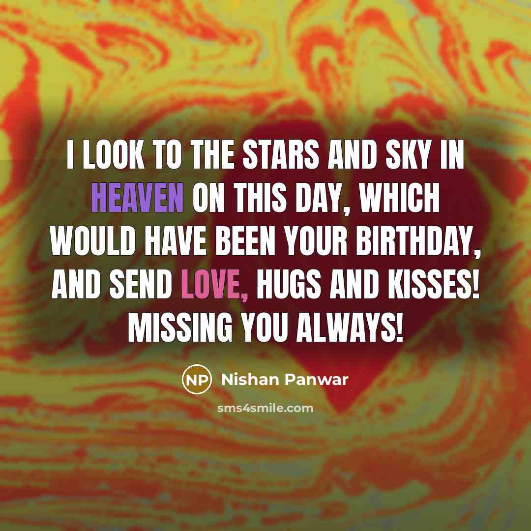 “I look to the stars and sky in heaven on…” quote by Nishan Panwar
