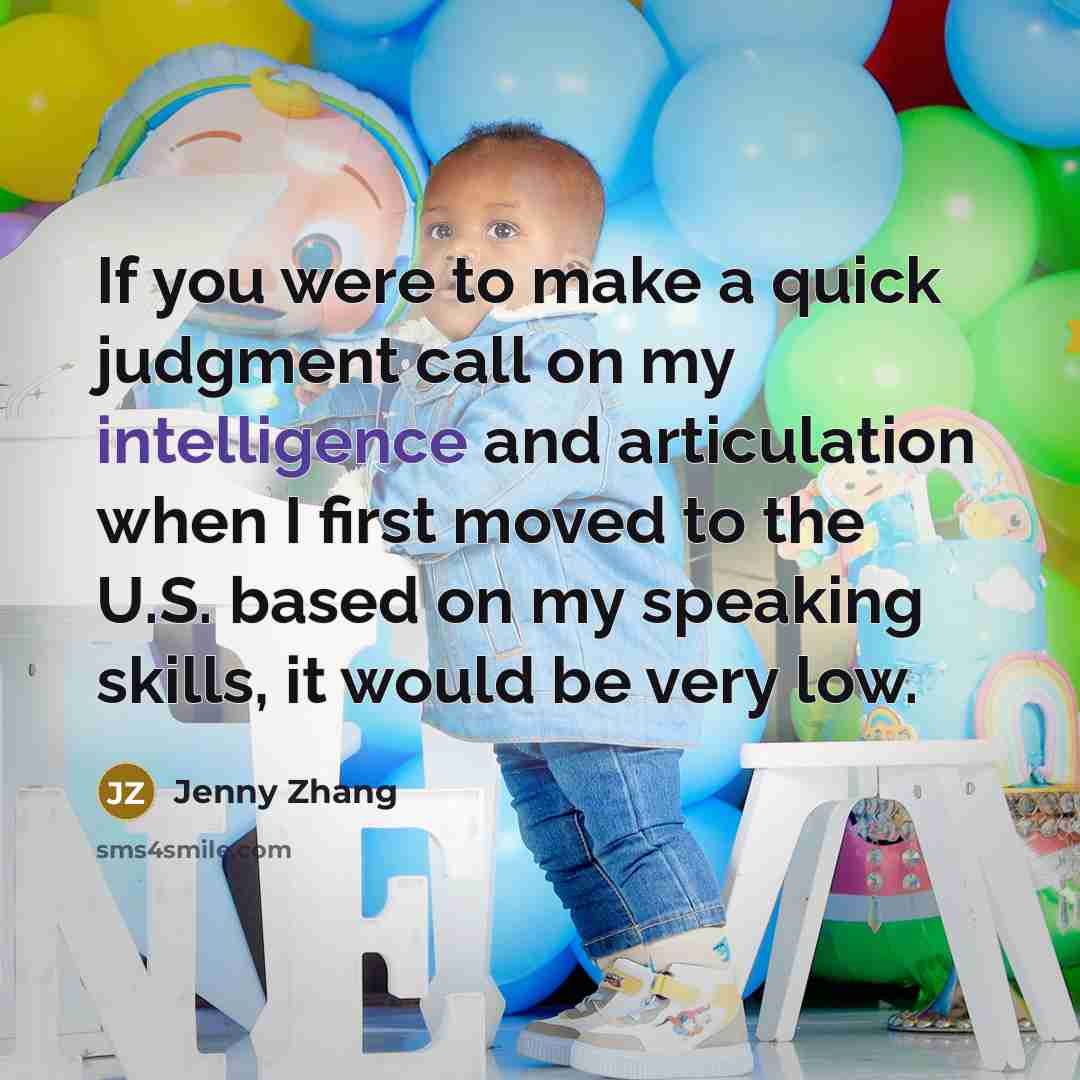 “If you were to make a quick judgment call on…” quote by Jenny Zhang