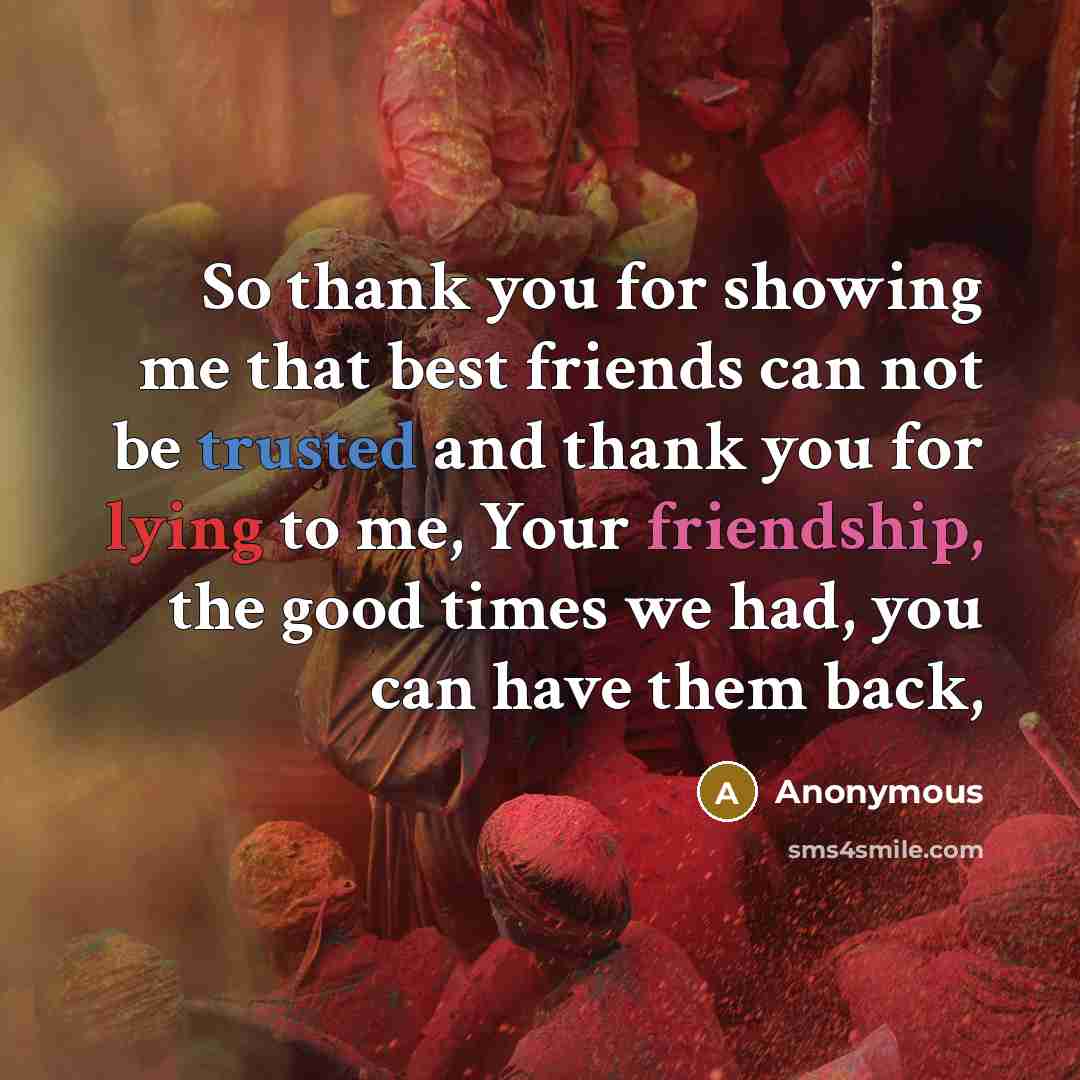 “So thank you for showing me that best friends can…” quote by Anonymous